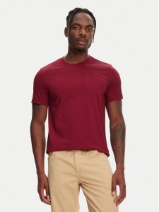 Robe di Kappa T-Shirt Dorel 64131EW Bordowy Regular Fit