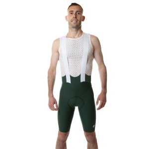 Spodenki rowerowe męskie zieleń angielska