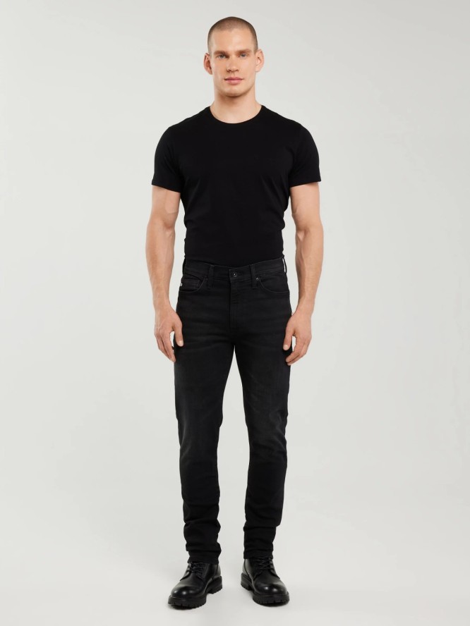 Jeansy męskie czarne Terry Carrot 956