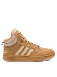 adidas Sneakersy HOOPS 3.0 MID WINTER IF2636 Beżowy