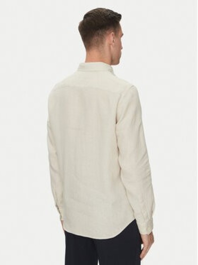 Marc O'Polo Koszula 523 7428 42318 Beżowy Regular Fit