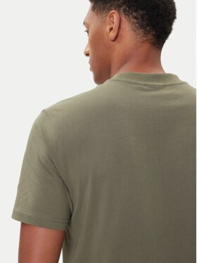 Napapijri T-Shirt Smallbox NP0A88TR Zielony Regular Fit