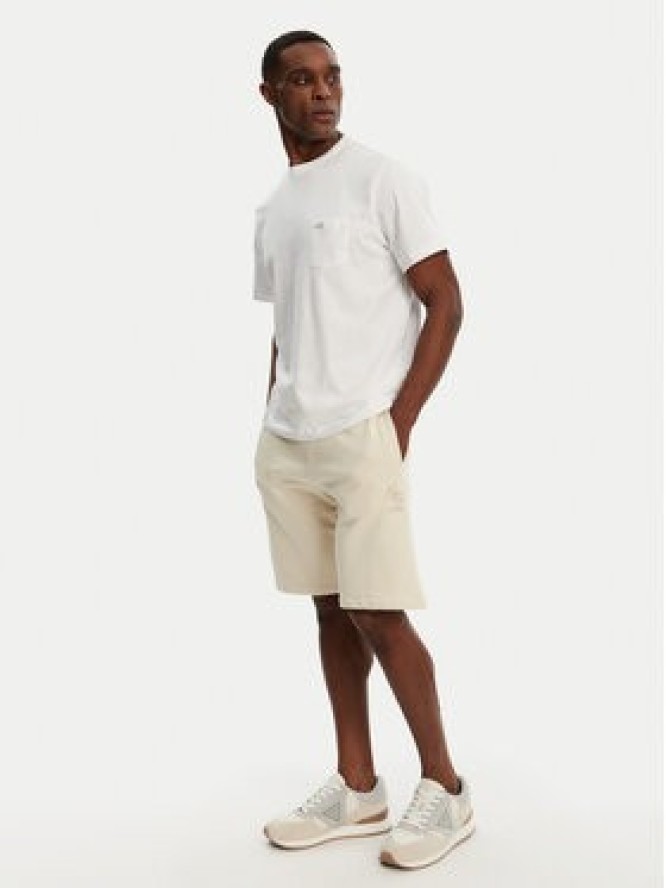 Guess Szorty sportowe M5GD10 KCN01 Écru Regular Fit