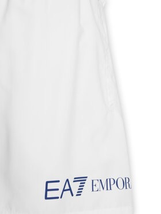 EA7 Emporio Armani Szorty kąpielowe 7M002000 AF13049 M0304 Biały Regular Fit