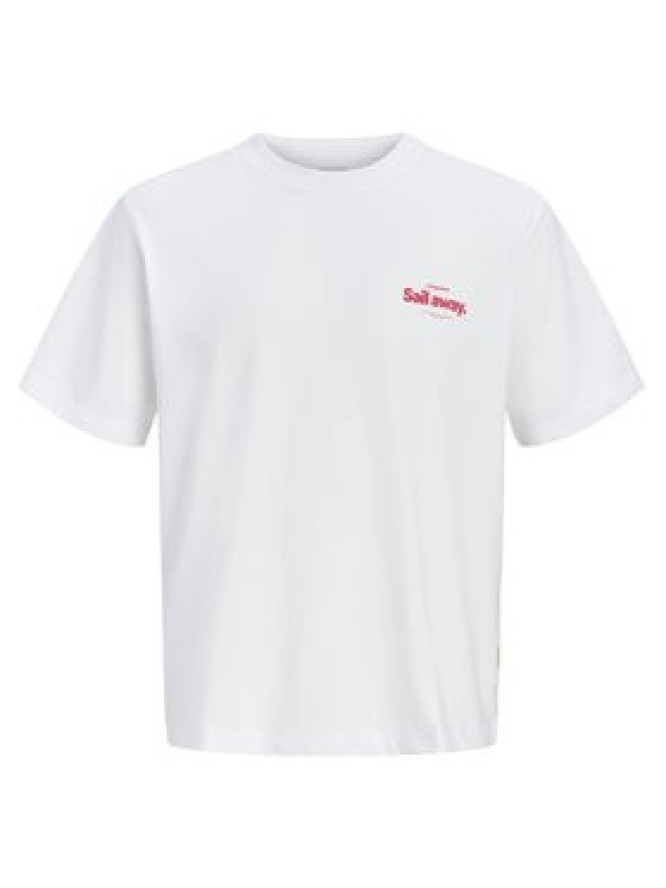Jack & Jones T-Shirt Riviera 12295161 Biały Relaxed Fit