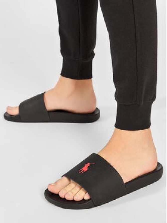 Polo Ralph Lauren Klapki Polo Slide 809852071004 Czarny