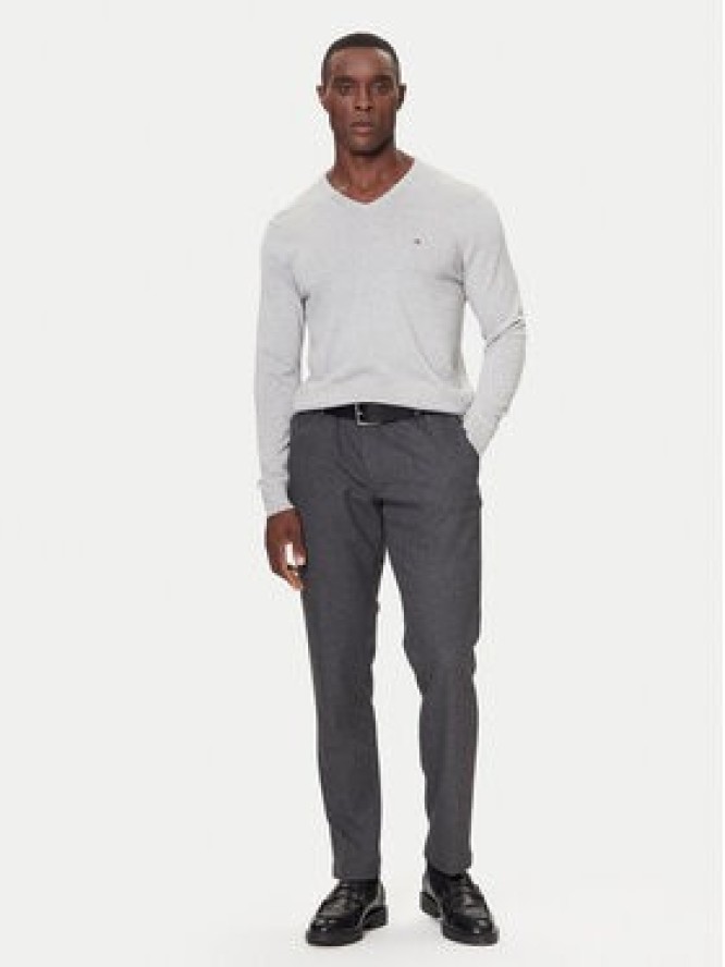 Tommy Hilfiger Sweter MW0MW42249 Szary Regular Fit