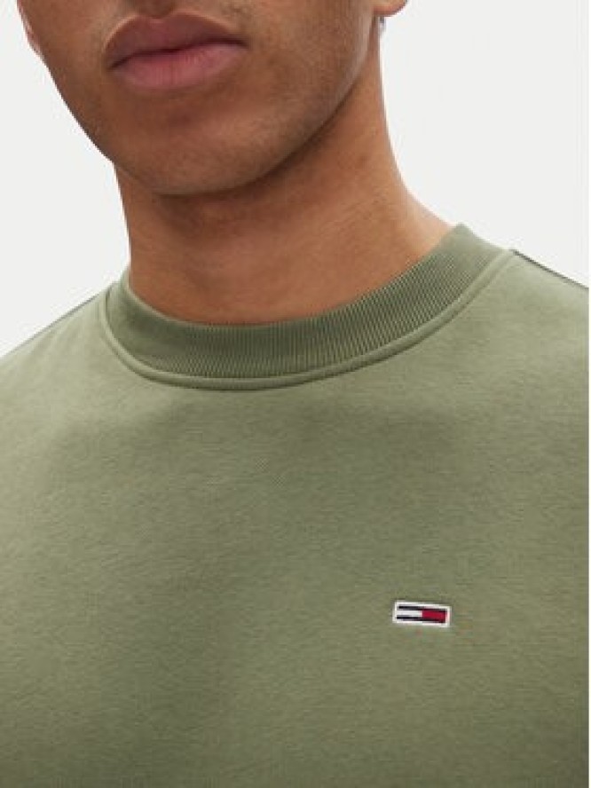 Tommy Jeans Bluza DM0DM20741 Zielony Regular Fit