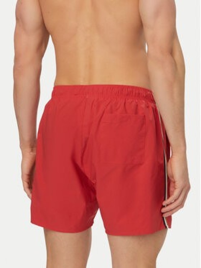 BOSS Szorty kąpielowe Iconic 50491594 Czerwony ciemny Regular Fit