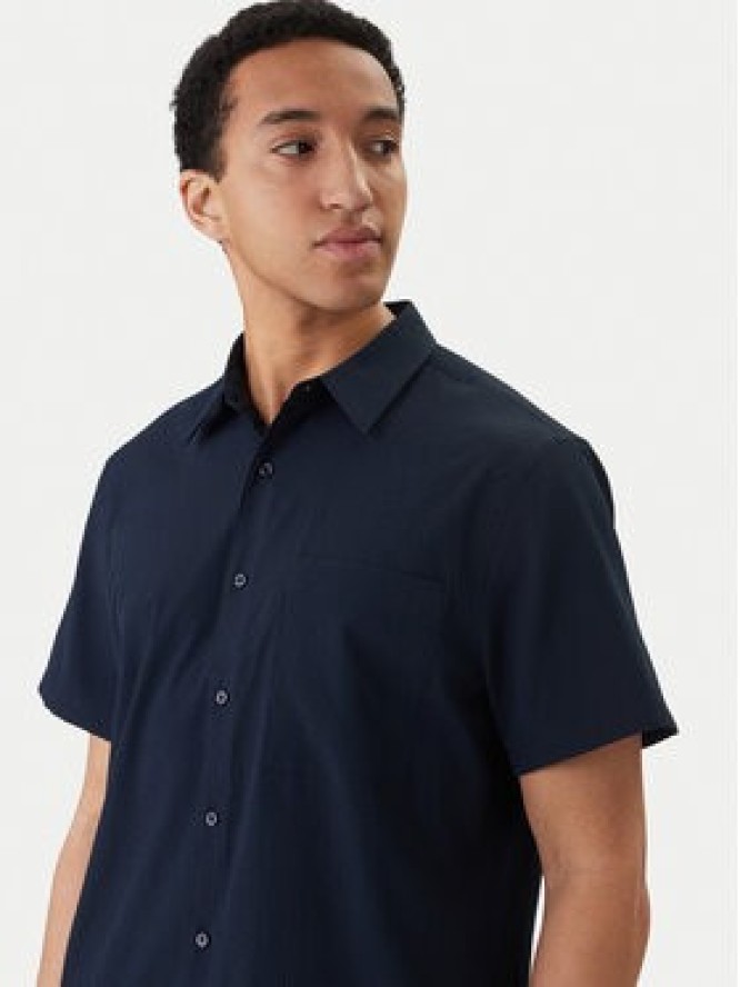 Calvin Klein Koszula LV04LF109G Granatowy Classic Fit