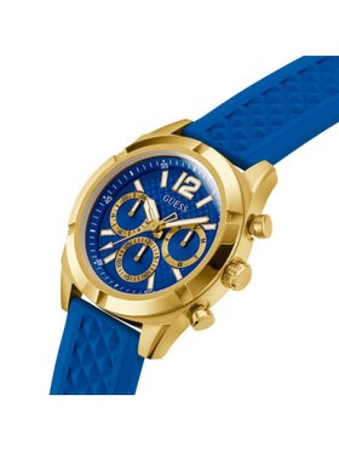 Guess Zegarek Resistance GW0729G1 Niebieski
