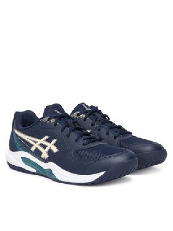 Asics Buty do tenisa Gel-Dedicate 9 1041A543 Granatowy