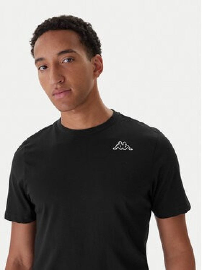 Kappa Komplet t-shirtów Logo Sylvo 322562W Czarny Regular Fit