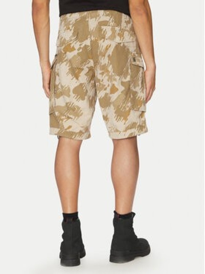 G-Star Raw Szorty materiałowe Rovic Zip D08566-D955 H174 Beżowy Relaxed Fit