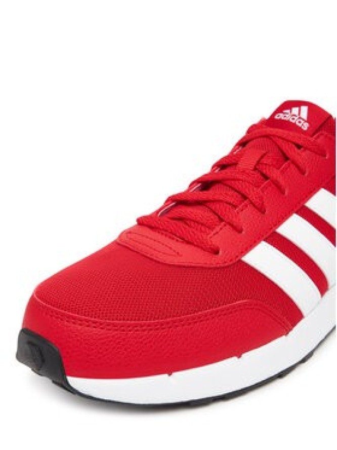 adidas Sneakersy RUN 50S JQ4516 Czerwony