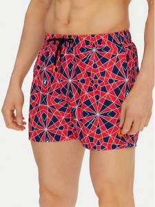 Save The Duck Szorty kąpielowe DW1222M SIPO20 Czerwony Regular Fit