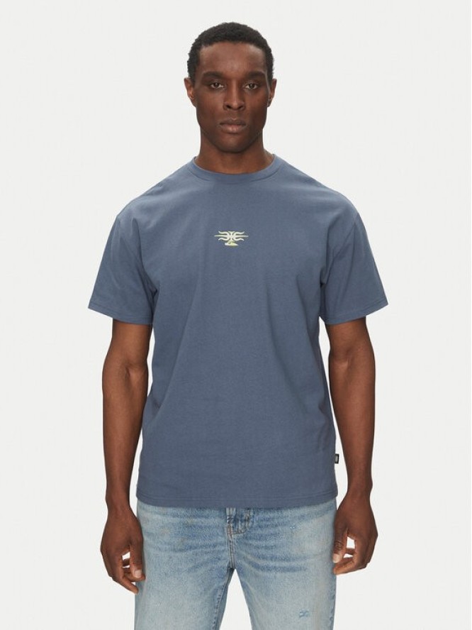 Quiksilver T-Shirt EQYZT08017 Granatowy Relaxed Fit