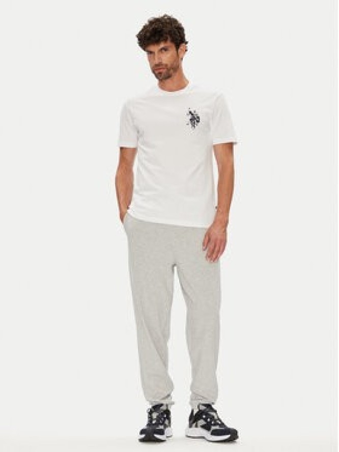 U.S. Polo Assn. T-Shirt MUP4367 Biały Regular Fit