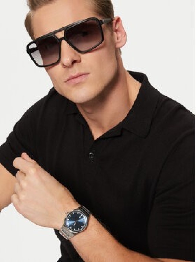 BOSS Zegarek Candor 1514076 Srebrny