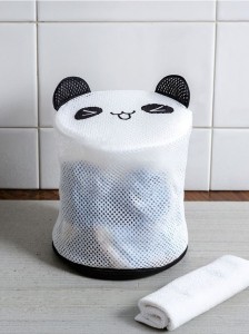 Worek do prania w kształcie pandy - biały
