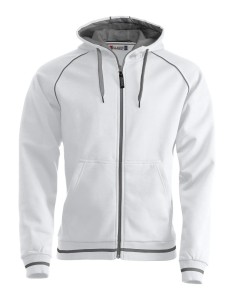 clique Gerry bluza z kapturem unisex z dzianiny strukturalnej, szczotkowane