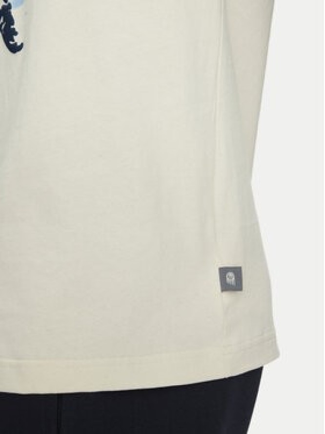 New Balance T-Shirt MT51605 Beżowy Oversize