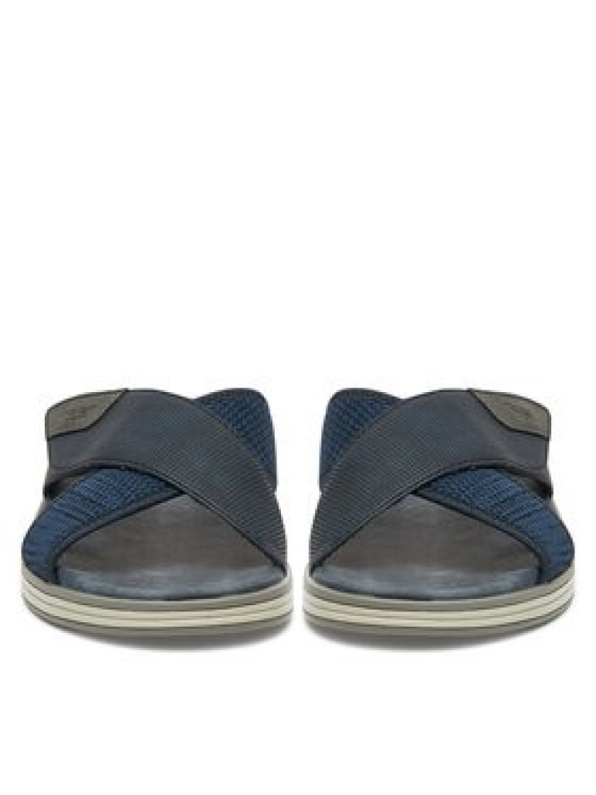 Rieker Klapki 29083-14 Granatowy