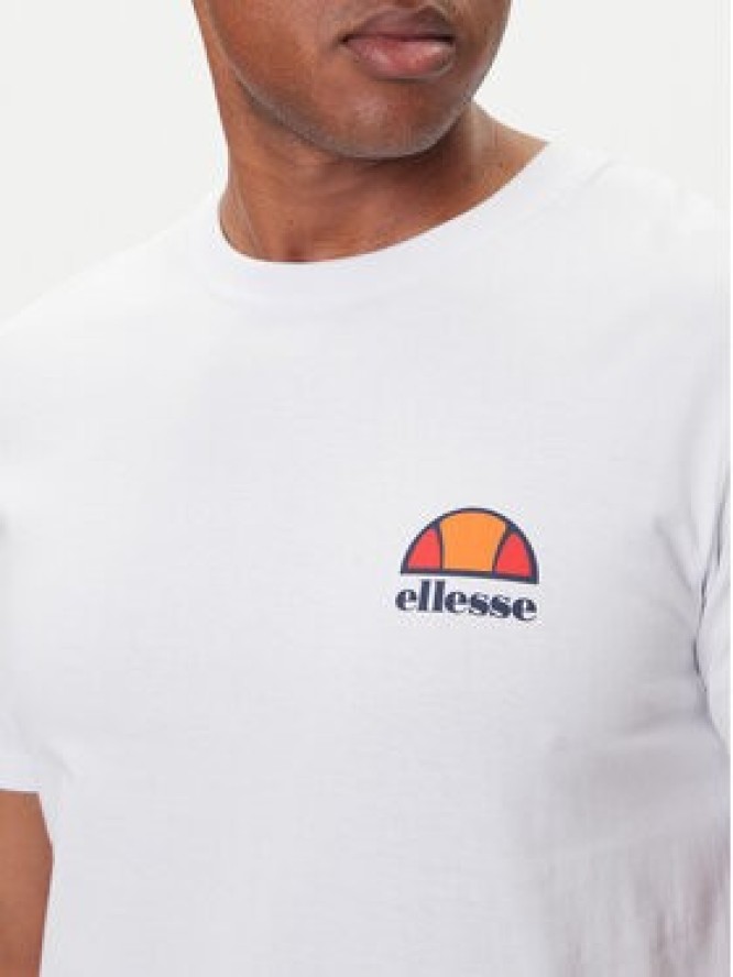 Ellesse T-Shirt Canaletto SHS04548 Biały Regular Fit