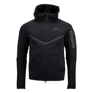 Bluza z Kapturem I Suwakiem Na Całej Długości Tech Fleece Rozmiar S Czarny - HV…