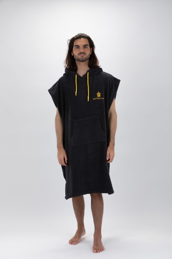 Bezrękawnik Poncho Surf Gray