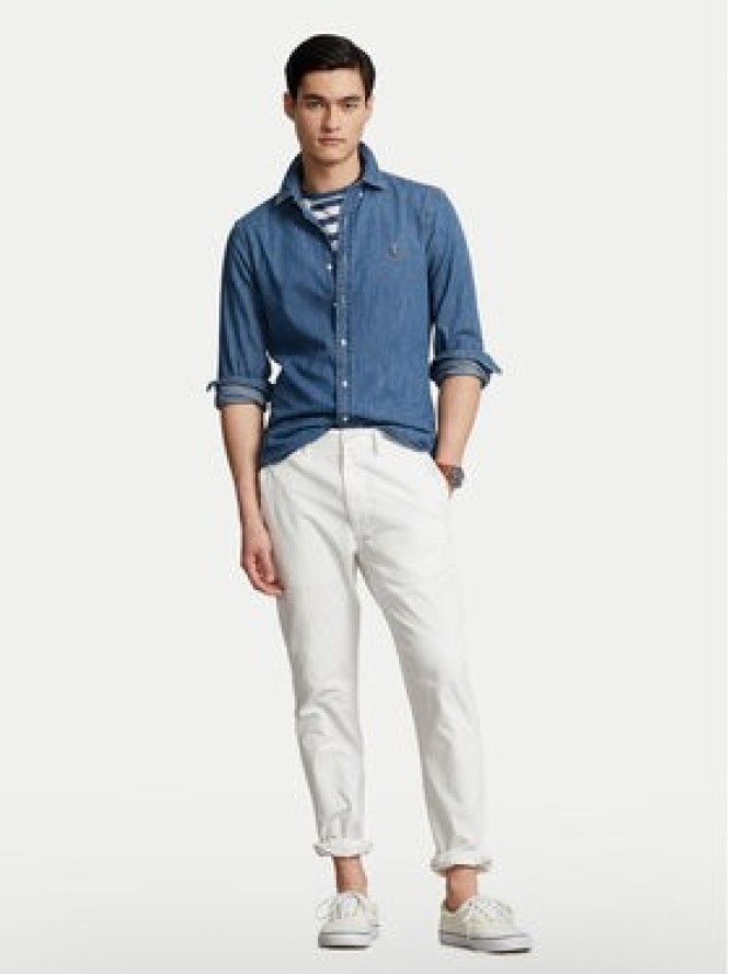 Polo Ralph Lauren Koszula Core Replen 710548539 Granatowy Slim Fit