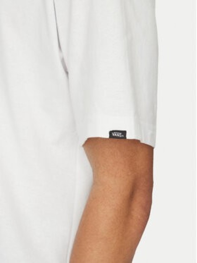 Vans T-Shirt Left Chest II VN000P1P Biały Loose Fit