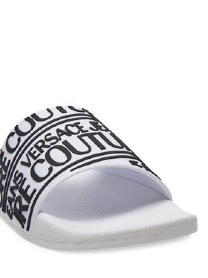 Versace Jeans Couture Klapki 78YA3SQ1 Biały