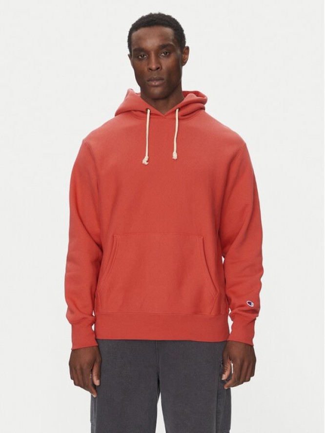 Champion Bluza 220705 Czerwony Relaxed Fit