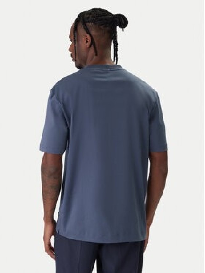 BOSS T-Shirt C-Taut 01 50555844 Niebieski Regular Fit