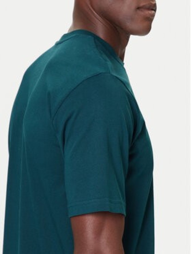 adidas T-Shirt 3-Stripes Lights Giftbox Graphic JN2498 Zielony Regular Fit