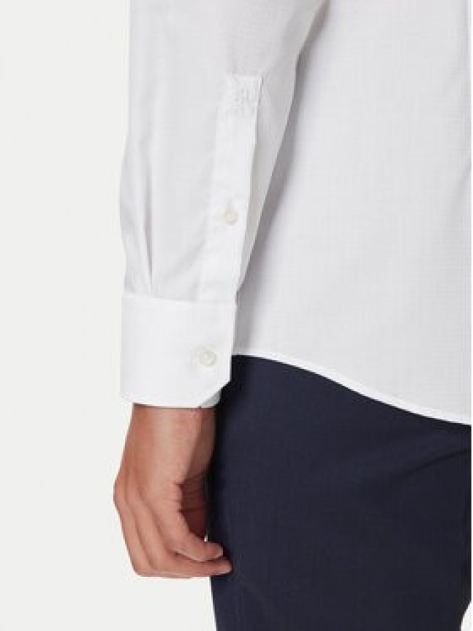 BOSS Koszula H-Hank 50550925 Biały Slim Fit