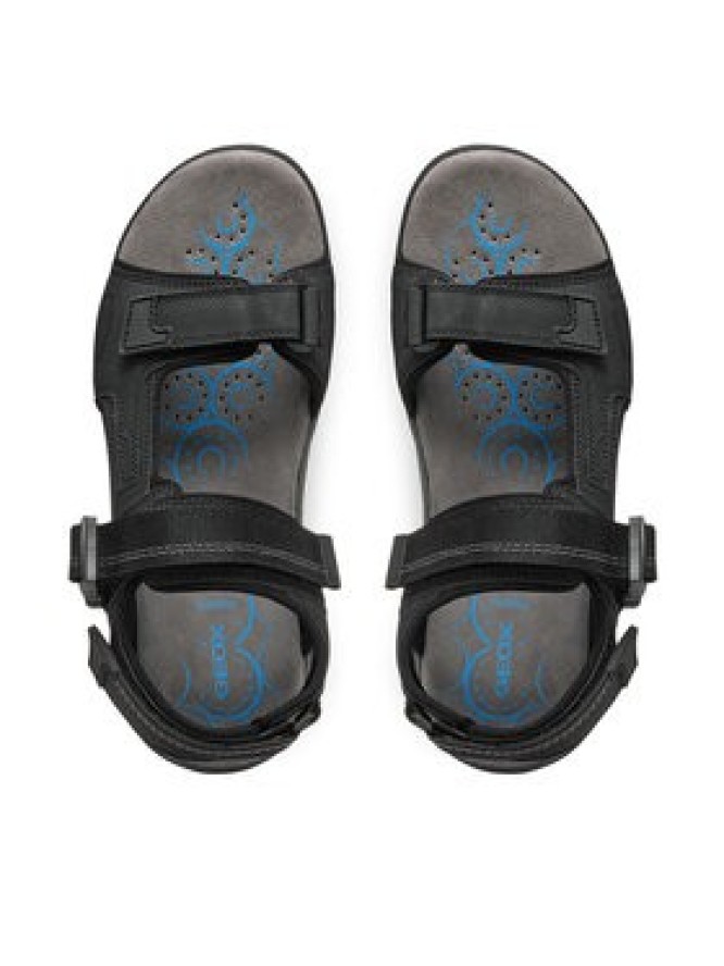 Geox Sandały U Spherica Ec5 U55ELB 000EK C9999 Czarny