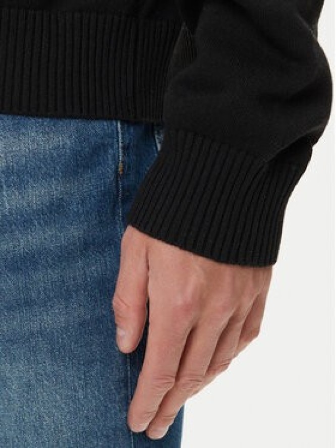 HUGO Sweter San Casey-CP 50543784 Czarny Relaxed Fit