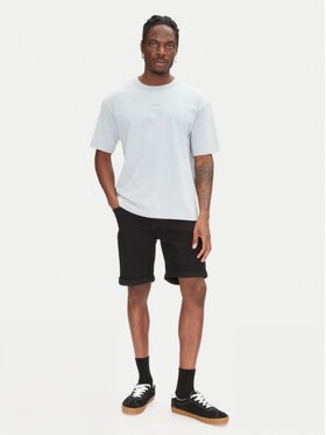 Jack & Jones Szorty jeansowe Rick 12269497 Czarny Regular Fit