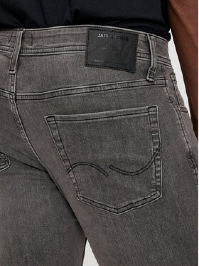 Jack & Jones Jeansy Glenn 12259935 Szary Slim Fit