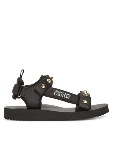 Versace Jeans Couture Sandały 78YA3S7C Czarny