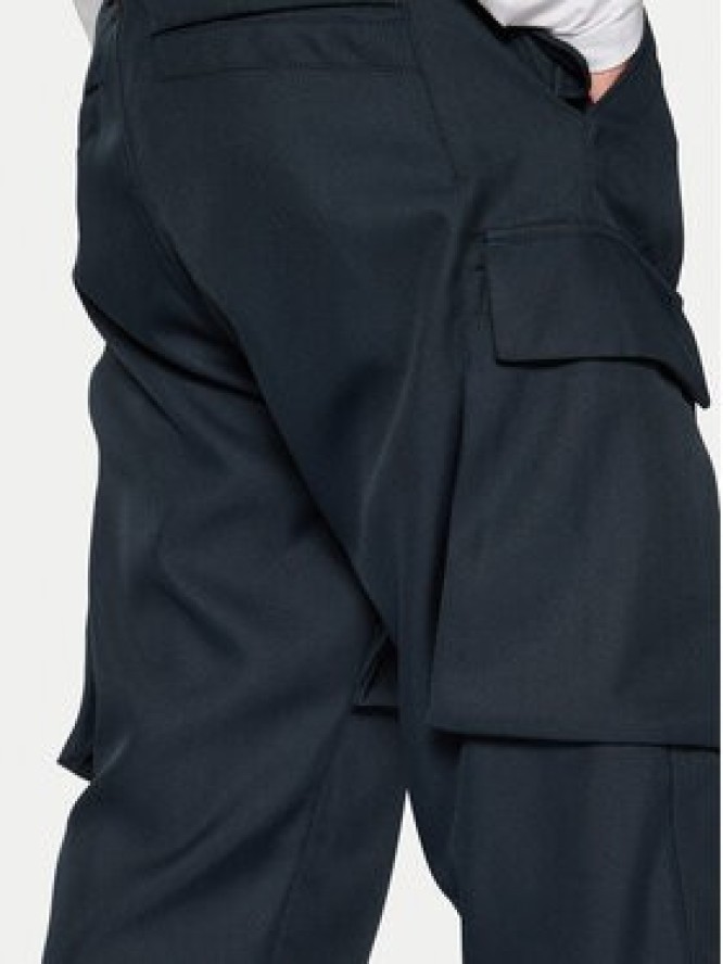 G-Star Raw Spodnie materiałowe R-3N D25224 862 Granatowy Straight Fit