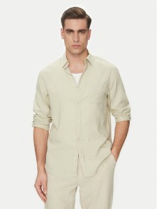 Guess Koszula F4GH00 WG3L0 Zielony Regular Fit