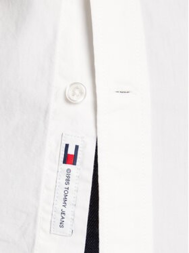 Tommy Jeans Koszula DM0DM22026 Biały Regular Fit