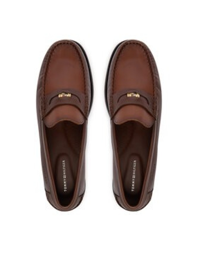 Tommy Hilfiger Mokasyny Penny Crust FM0FM05836 Brązowy
