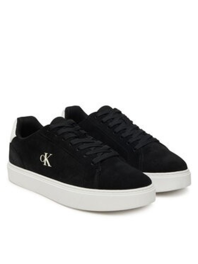 Calvin Klein Sneakersy Classic Cupsole Laceup Su YM0YM01434 Czarny