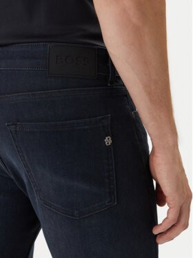 BOSS Jeansy P-Delaware 50555207 Granatowy Regular Fit