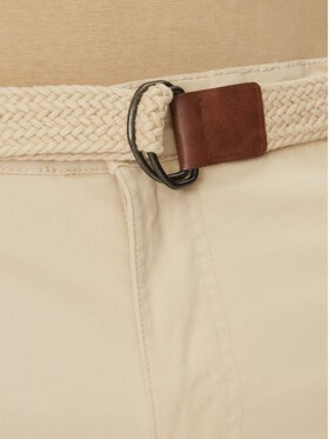 INDICODE Szorty materiałowe Inconor 70-060 Zielony Regular Fit