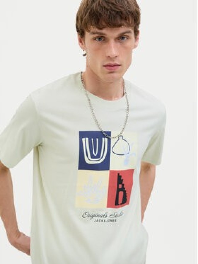 Jack & Jones T-Shirt Canggu 12277220 Zielony Regular Fit